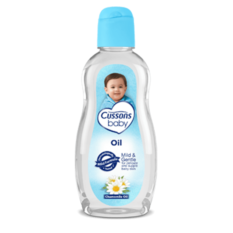 CUSSONS BABY OIL 120ML: MILD AND GENTLE